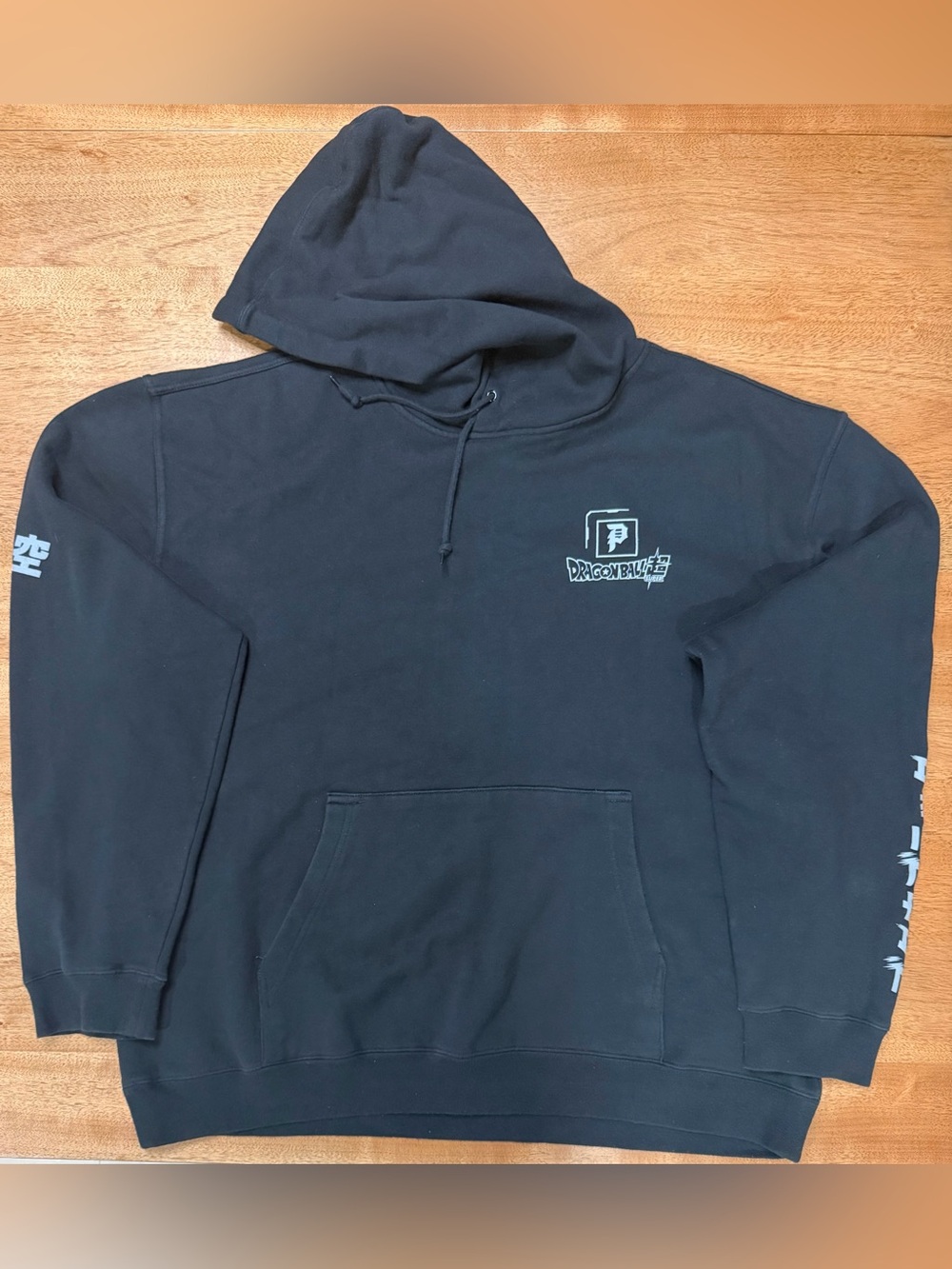 Primitive x Dragon Ball Z - Men’s Black Goku Versus Hoodie, Size 2XL